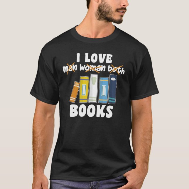 T-shirt Aroace Livres Livres En Aroace Drapeau (Devant)