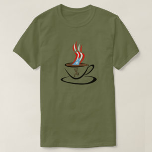 T-shirt Arôme à Porto Rico Coqui Tasse à Café Coqui 