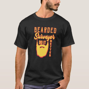 T-shirt Arpenteur cheventé Faites-le mieux Profession carr