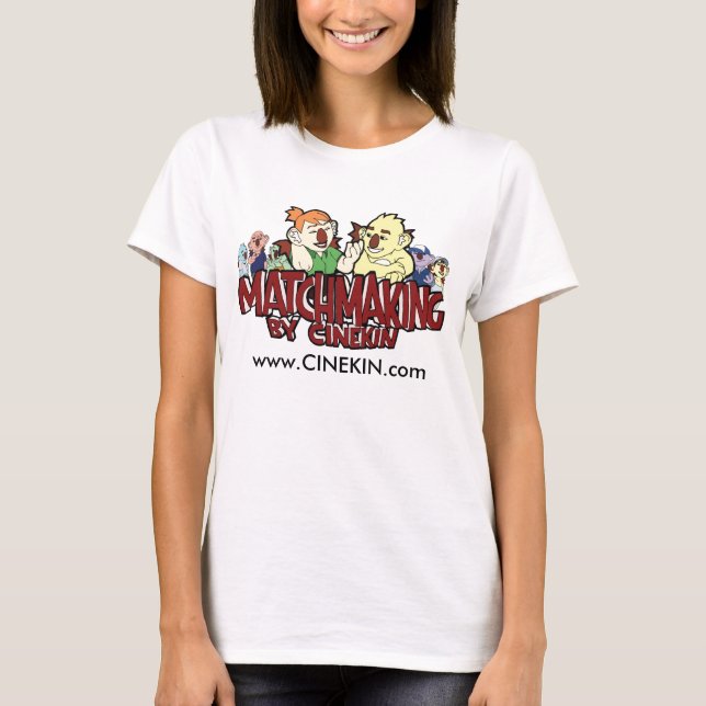 T-shirt Arrangement par des femmes de Cinekin (Devant)
