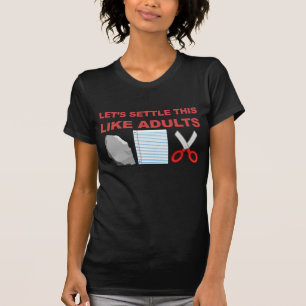 T-shirt Arrangeons ceci comme des adultes