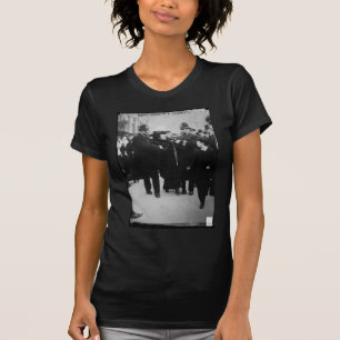 T-shirt Arrestation d'une suffragette à Londres Angleterr