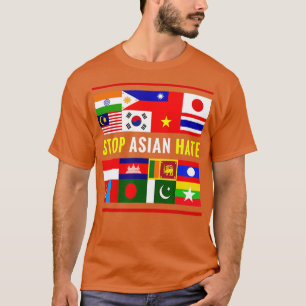 T-shirt Arrêter AAPI Hate Support Sensibilisation Arrêter