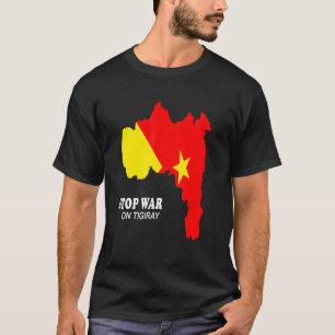 T-shirt Arrêter La Guerre Au Tigré En Ethiopie