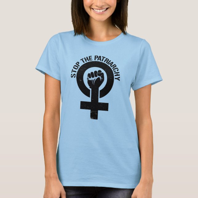 T-SHIRT ARRÊTER LA PATRIARCHIE (Devant)