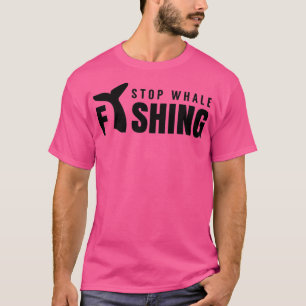 T-shirt Arrêter la pêche à la baleine 1