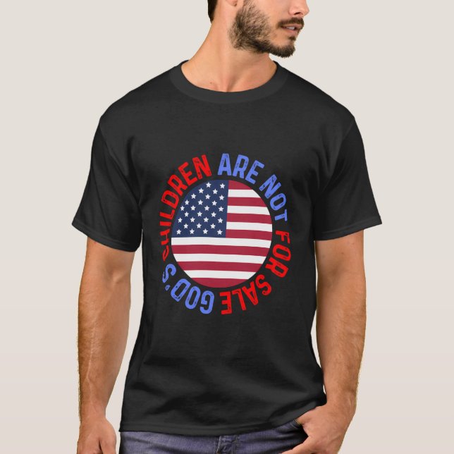 T-shirt Arrêter La Traite Des Êtres Humains Les Enfants De (Devant)