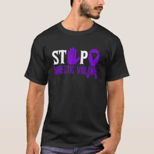 T-shirt Arrêter la violence violence familiale Sensibilisa