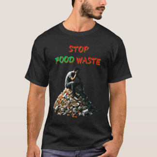 T-shirt Arrêter les déchets alimentaires