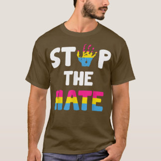 T-shirt Arrêter LGBT Hate Mois Gay pride Transgender LGBTQ