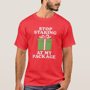 T-shirt Arrêtez De Commencer À Mon Forfait Drôle Noël En J