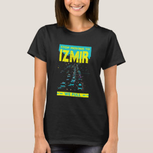 T-shirt Arrêtez De Déménager À Izmir Nous Plein Humour De