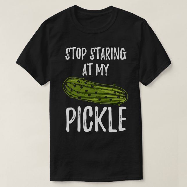T-shirt Arrêtez De Me Poser Sur Mon Piquet (Design devant)