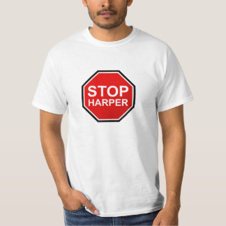 T-shirt Arrêtez la chemise de harpiste