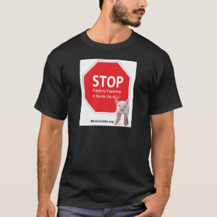 T-shirt Arrêtez la série 1 de fermes d'usine