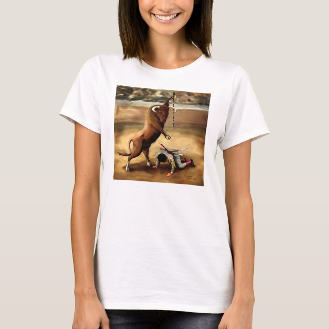 T-SHIRT ARRÊTEZ LA TAUROMACHIE (Devant)