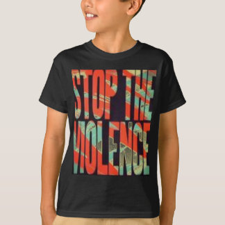 T-shirt Arrêtez la violence 4*U*2*N*V