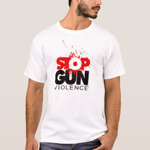 T-shirt arrêtez la violence armée