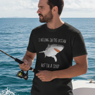 T-shirt Arrêtez l'arrachage de nageoires de requin Les req