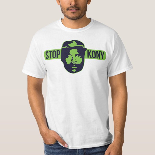 T-shirt arrêtez l'art de bruit kony (Devant)