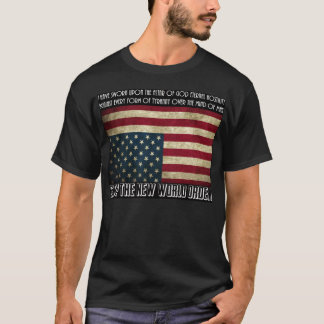 T-shirt Arrêtez le nouvel ordre mondial Thomas Jefferson