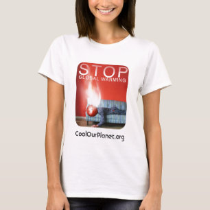 T-shirt Arrêtez le réchauffement climatique