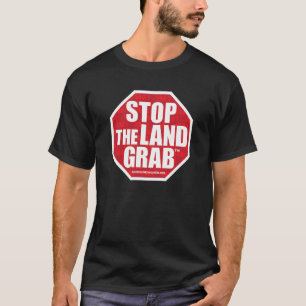 T-shirt Arrêtez les chemises de grippage de terre