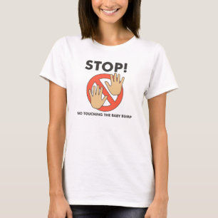 T-shirt Arrêtez ! Pas de coup de bébé
