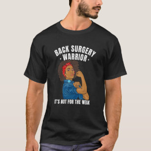 T-shirt Arrière Chirurgie Guerrière Africaine Américaine F