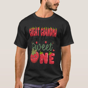 T-shirt Arrière-grand-mère de la douce fille Strawberry 1e