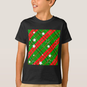 T-shirt arrière - plan abstrait noël motif
