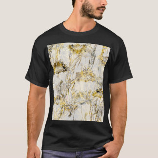 T-shirt arrière - plan d'aquarelle Abstraite : dandelion, 