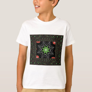 T-shirt Arrière - plan de Whirling stars