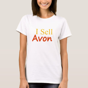 T-shirt Arrière - plan Je-Vente-Avon-Blanc