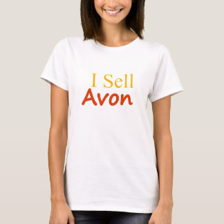 T-shirt Arrière - plan Je-Vente-Avon-Blanc