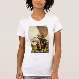 T-shirt Arrivée d'Imperial Airways