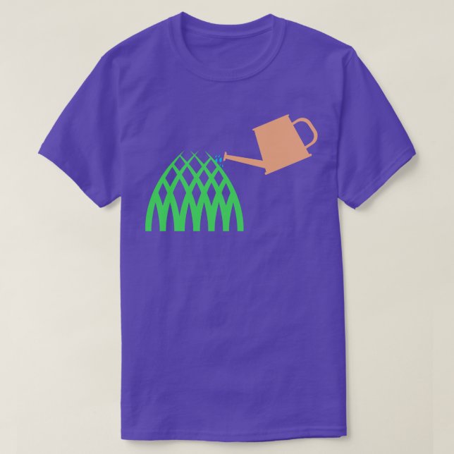 T-shirt Arrosage de jardin (Design devant)