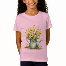Arrosoir Tournesol Art de Jardin Floral