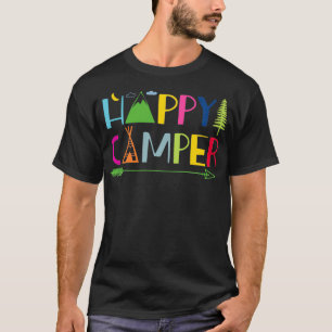 T-shirt Arrow Camper Happy Summer Camp Camping Cadeaux Hom