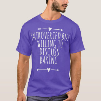 T-shirt Arrows Heart Cute Introverted But Willing To Discu
