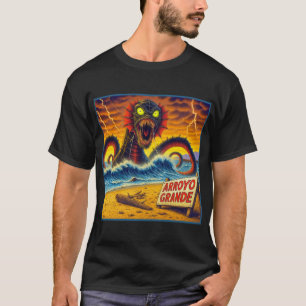 T-SHIRT ARROYO GRANDE - "BEAST OF THE BREAKERS".
