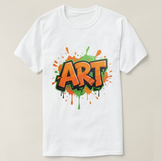 T-SHIRT ART (Design devant)