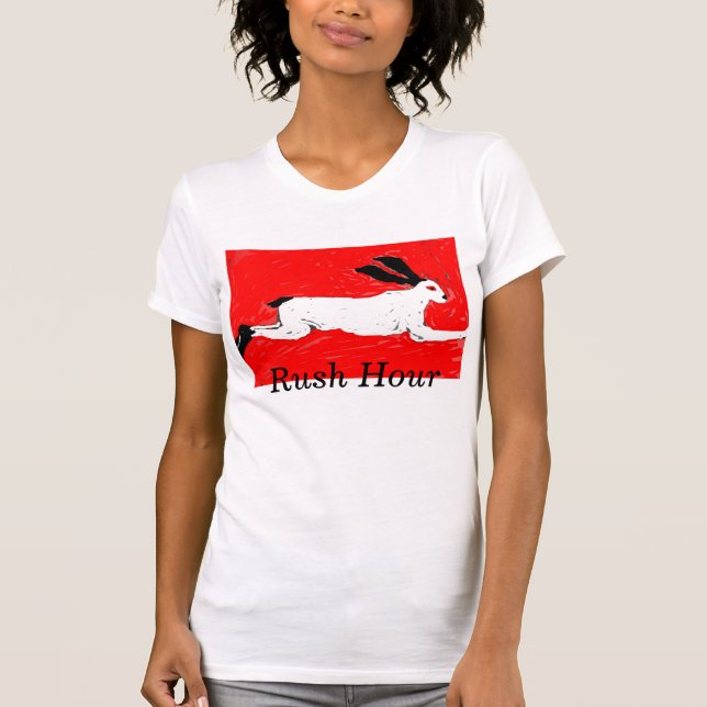 T-shirt art 025, heure de pointe de frasers de Margaret (Devant)