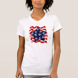 T-shirt Art 4 juillet art Abstrait à porter