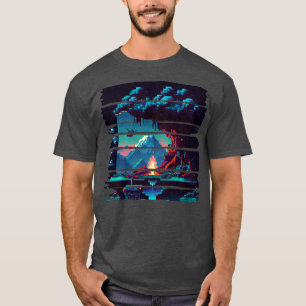 T-shirt Art 8 bits rétro
