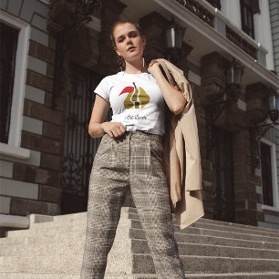 T-shirt Art à découper en poires