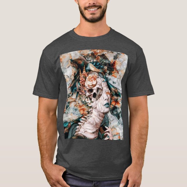 T-shirt Art Abstrait (Devant)