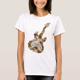 T-shirt Art abstrait argenté ART ABSTRAIT Dessin abstrait