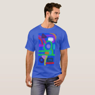 T-shirt Art Abstrait Coloré 12