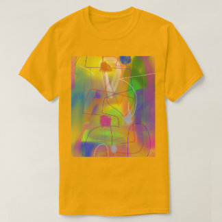 T-shirt Art Abstrait Coloré 2